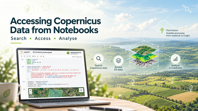 Accessing Copernicus Data from Notebooks
